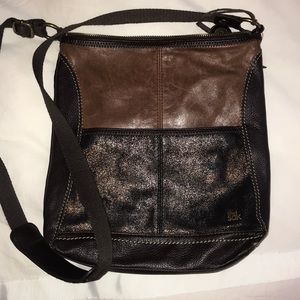 Brown crossbody bag